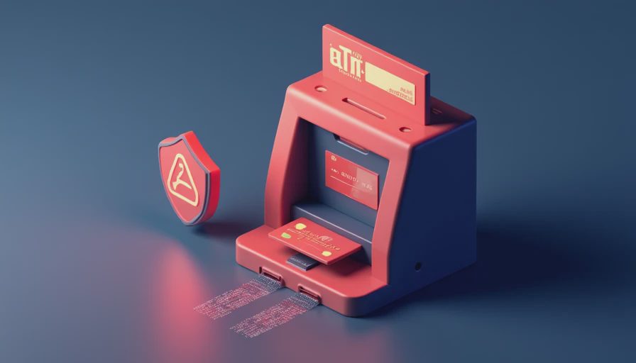 Visual context for atm skimmer insert