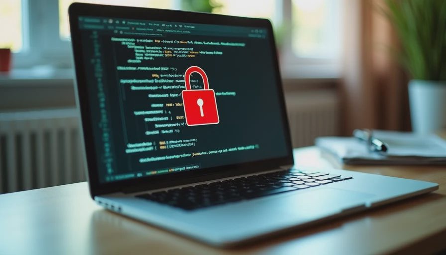 Illustration for ransomware attack today